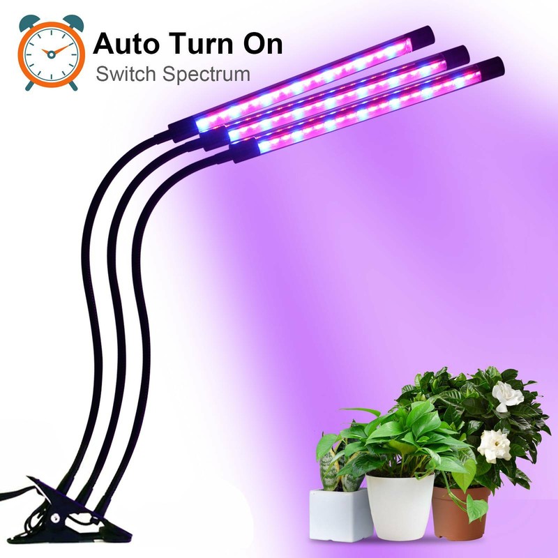 27W LED Pflanzenlampe Pflanzenleuchte Dimmbare Voll Spektrum Pflanzenlicht Lamp