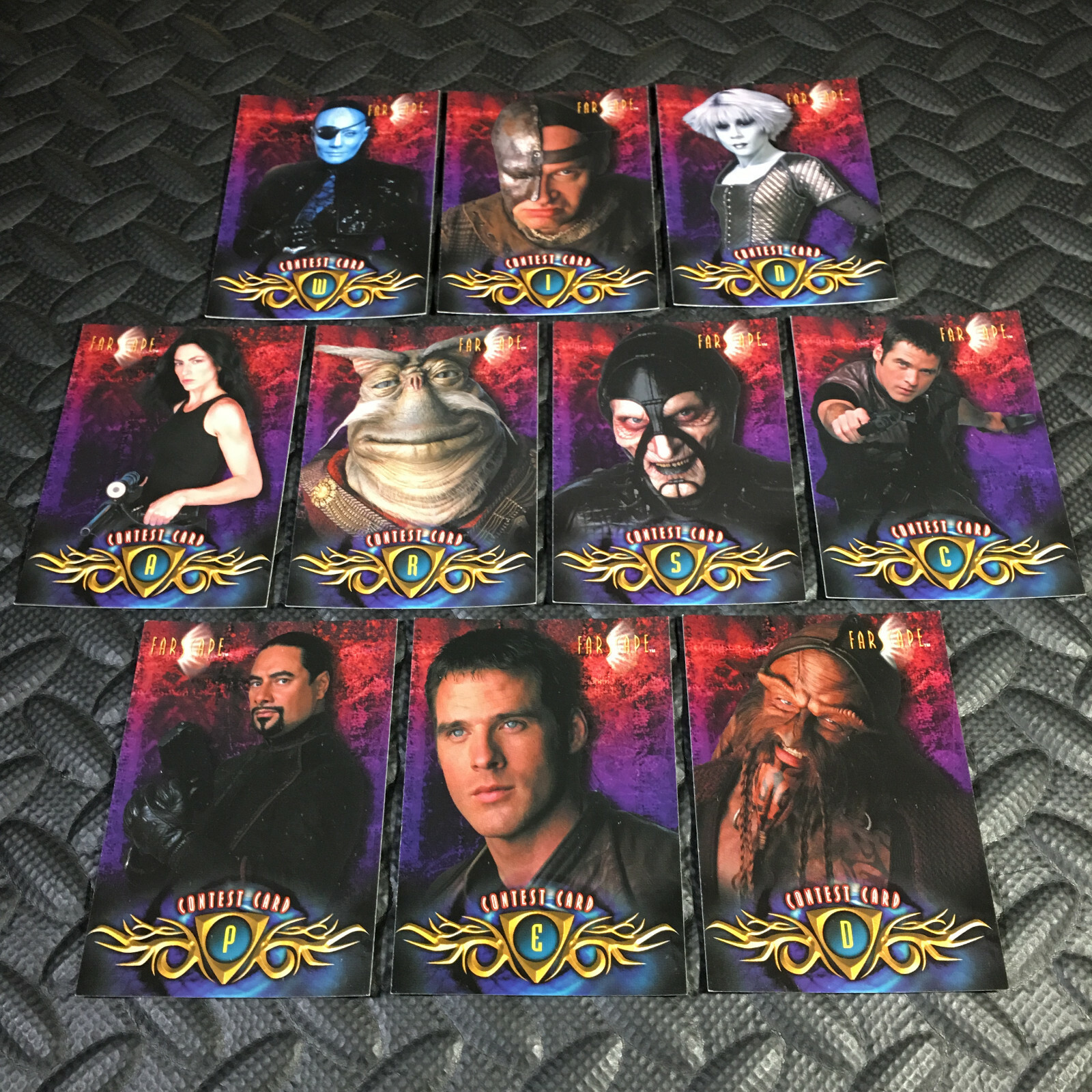 FARSCAPE SEASON 2 COMPLETE 72-CARD SET 2001 RITTENHOUSE (+10 COSTUME CHALLENGE)