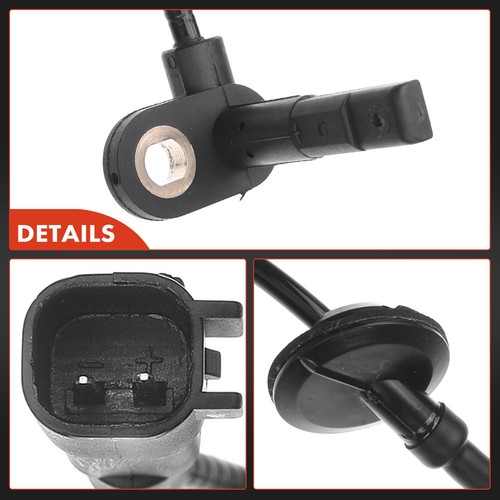 Amazon | 車速センサー Compatible With Mitsubishi For Lancer 2007 2008 2009  4670A573 4670A574 4670A575 4670A576 2ピン フロント リア 左 右 ABSホイールスピードセンサーに対応(Rear  Left) ... 車のABSスピードセンサー Compatible With Mitsubishi For Lancer L4 2.0L 2009 2