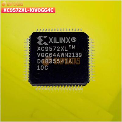1PCS New XILINX XC9572XL-10VQG64C QFP-64 CPLD