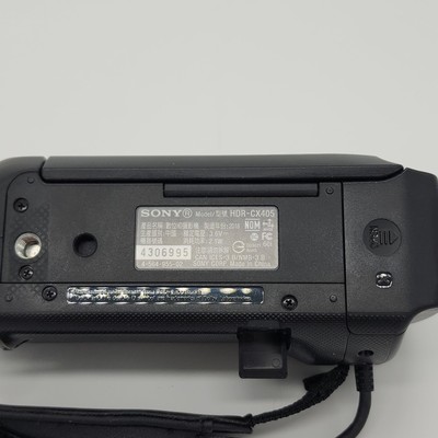 Sony HD Handycam 9.2MP Camcorder HDR-CX405 with Extras