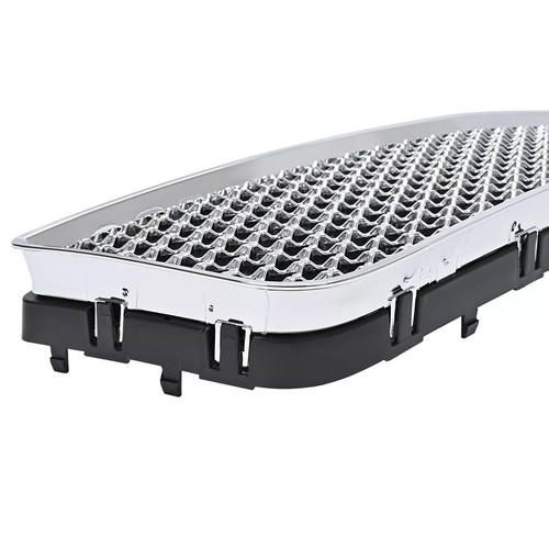 Front Upper & Lower Bumper Grille Fits 2006-2016 Chevy Impala/Limited Mesh Style