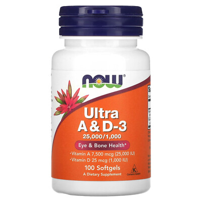 Ultra A & D3, 100 Softgels
