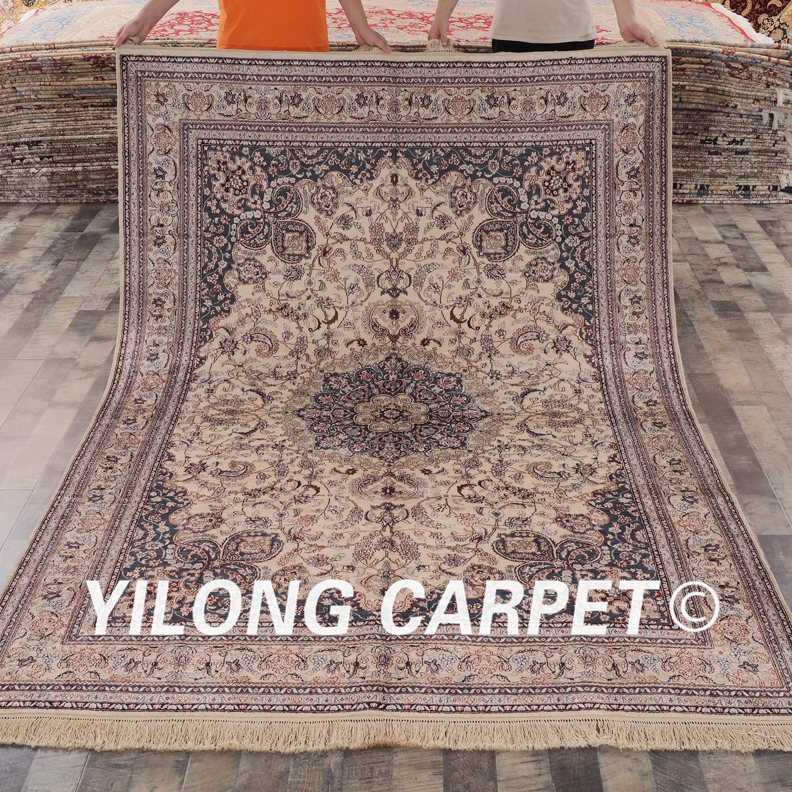 Yilong 6 X9 Classic Handmade Silk Rugs Home Decor Vintage Oriental Carpets 027m Ebay
