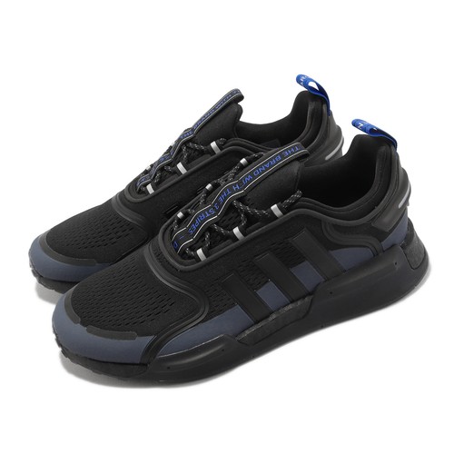 

adidas Originals NMD_V3 Мужская повседневная обувь унисекс яркого королевского черного синего цвета HQ4447, Черный, Nmd_v3