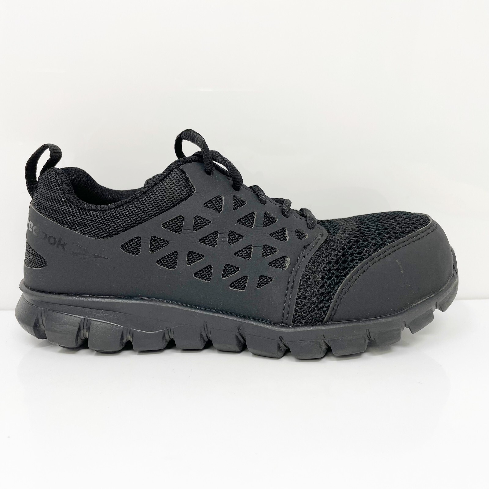 

Reebok Unisex Sublite Cushion Work RB4039 Черные повседневные кроссовки Sneaker M 3.5 W 5.5, Черный, Sublite Cushion Work