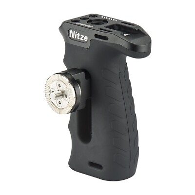 Nitze Side Handle w ARRI Rosette Cold Shoe Mount fr BMPCC 6K Z Cam E2 Red Komodo