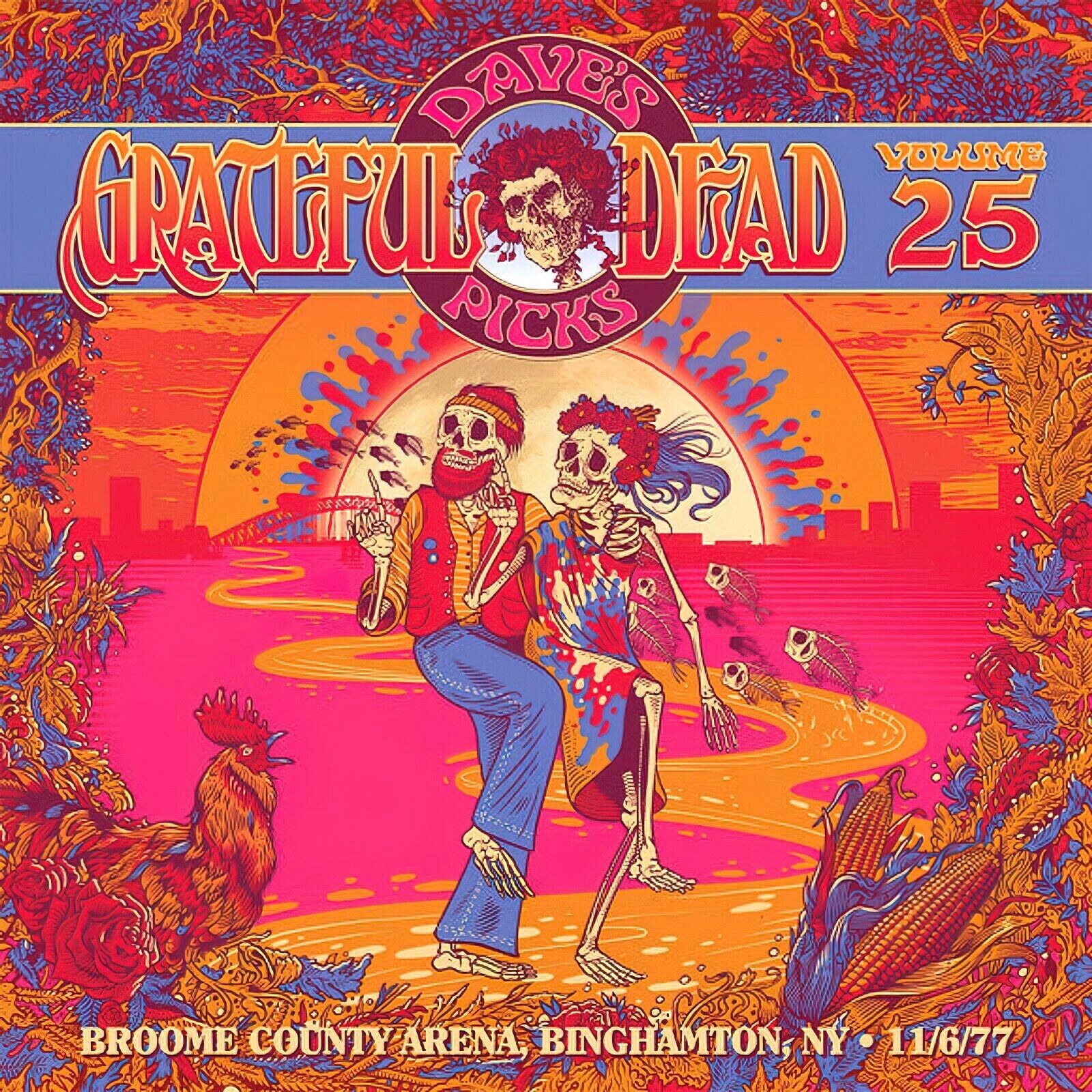 Grateful Dead Dave's Picks Volume 25 1977 12x12 Album Cover