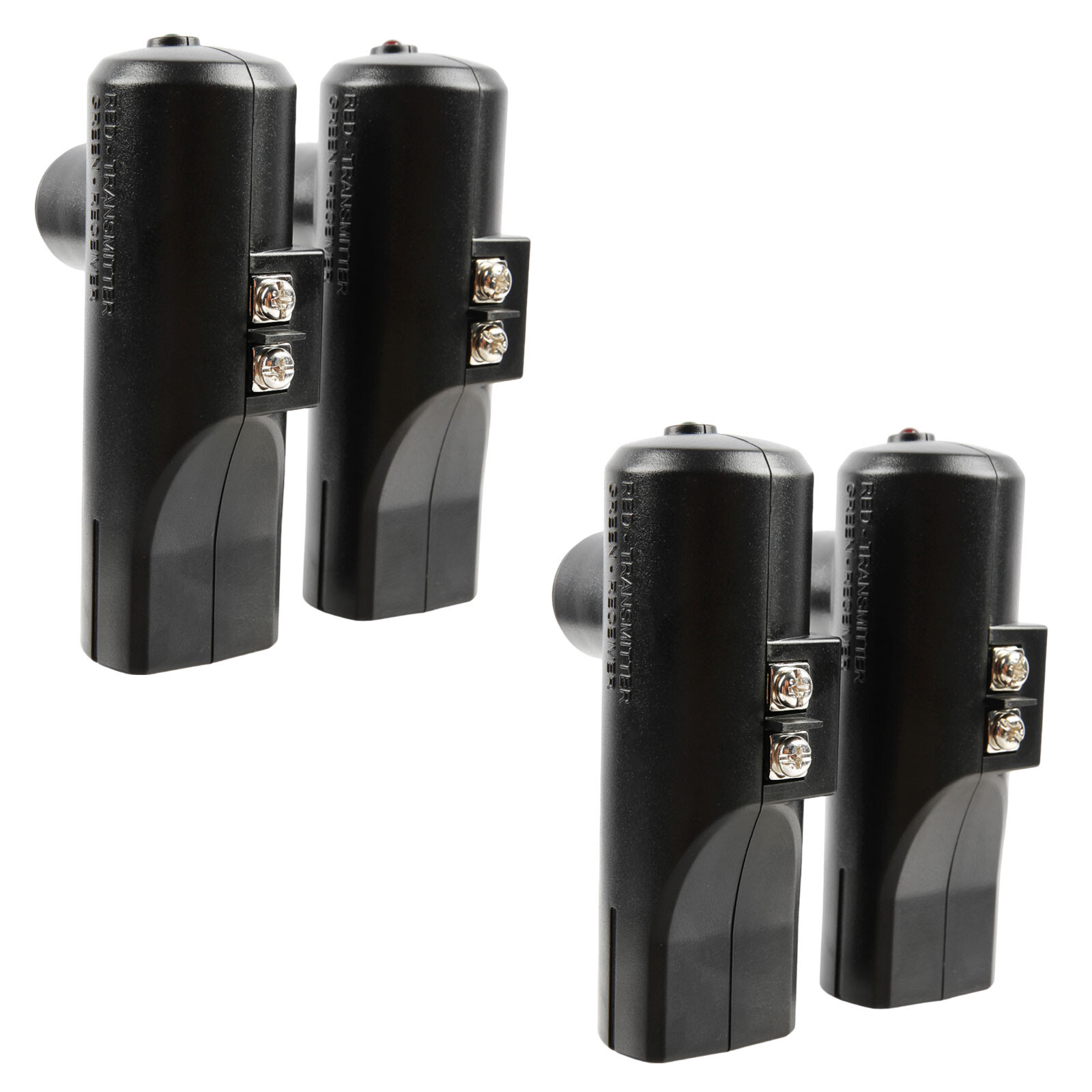 2 Safety Sensor Beam Eyes Only for Genie STB-B GSTB-R Garage Door Opener