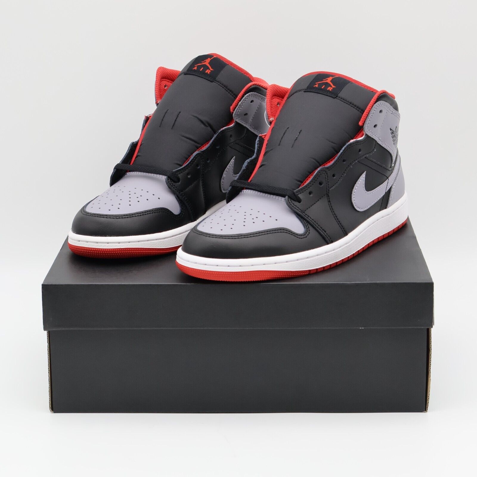 DQ8426-006 Nike Air Jordan 1 Mid Black Cement Grey (Men's
