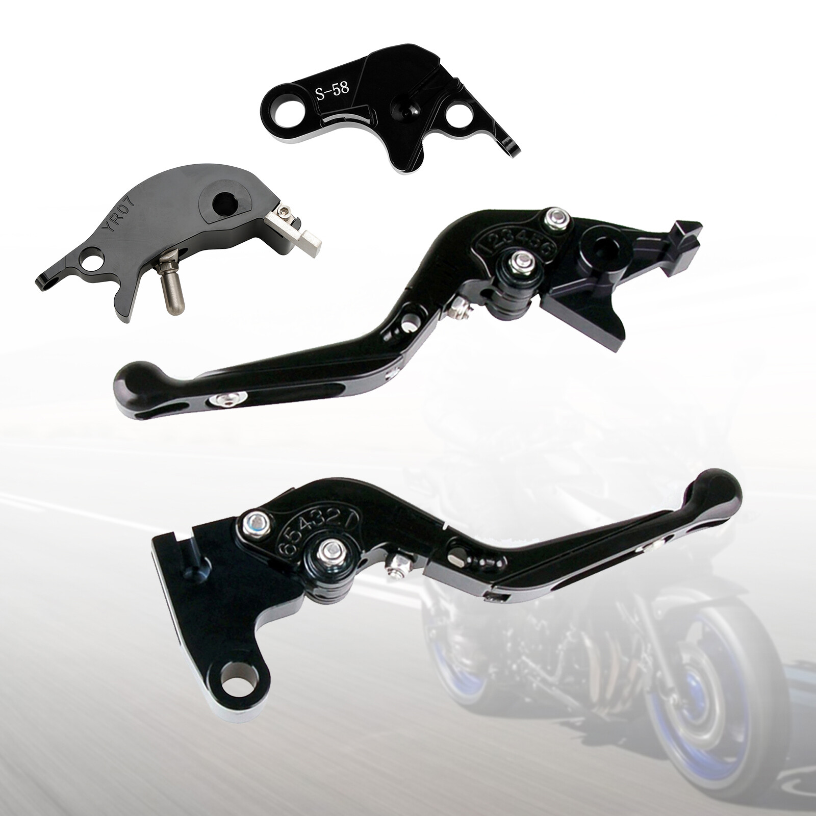 Yuu Adjustable Clutch Brake Lever for YAMAHA YZF R7 MT-10/SP FZ