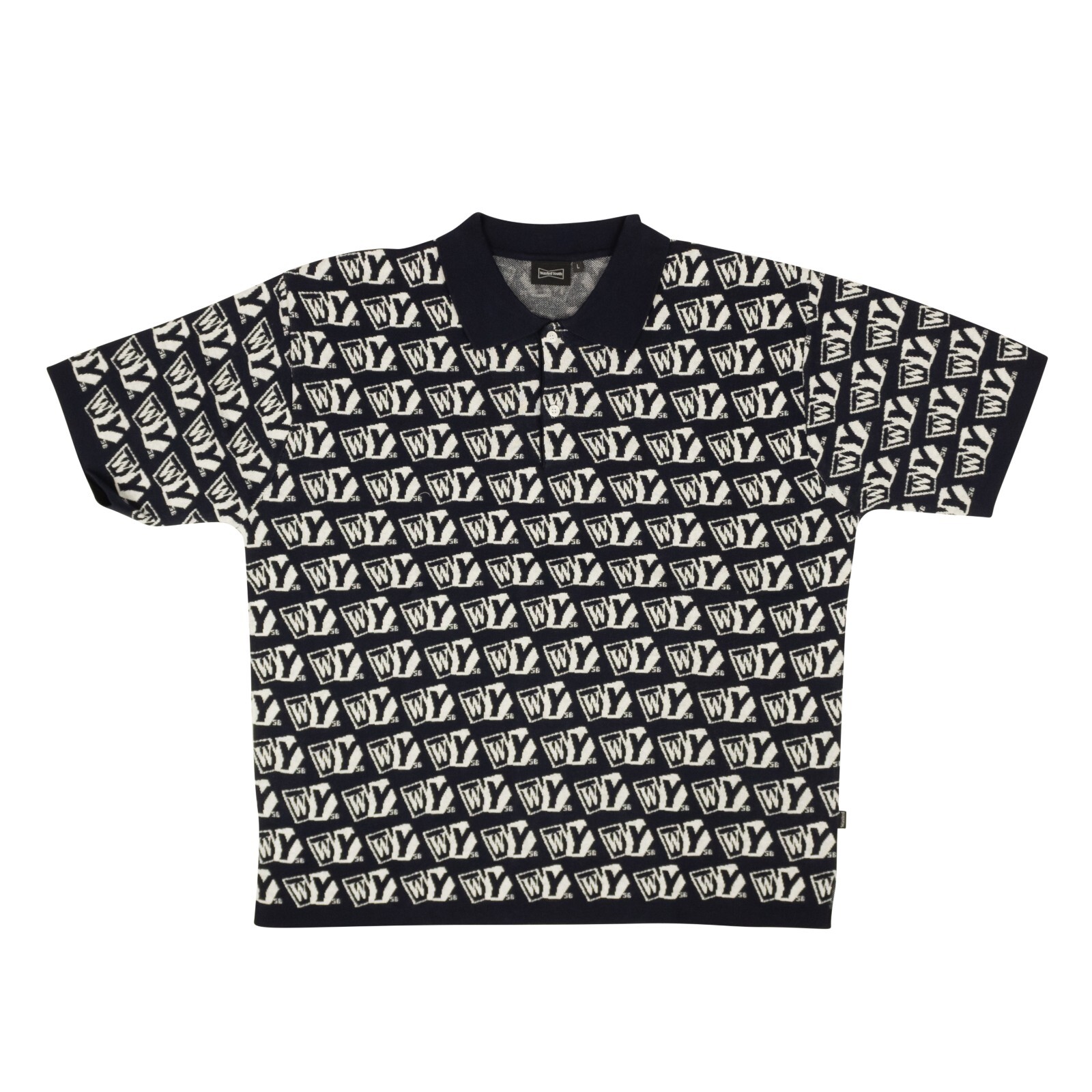 wasted youth Knit Polo ポロシャツ M Wasted Youth BIG POLO SHIRT – HUMAN MADE Inc.