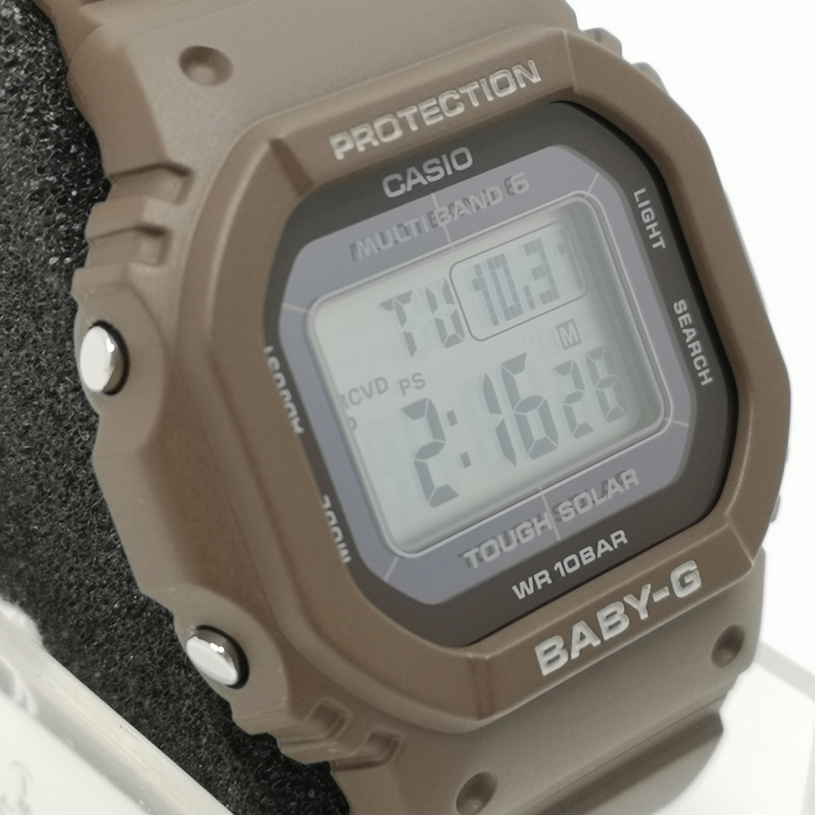 Pre-owned Casio Baby-g Bgd-5650-5jf Brown Black Chronograph Quartz Womens Watch In Box