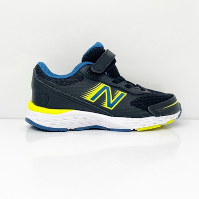 

New Balance Boys 680 V6 IA680BO6 Черные кроссовки для бега Размер 8,5 Вт, Черный, 680 V6