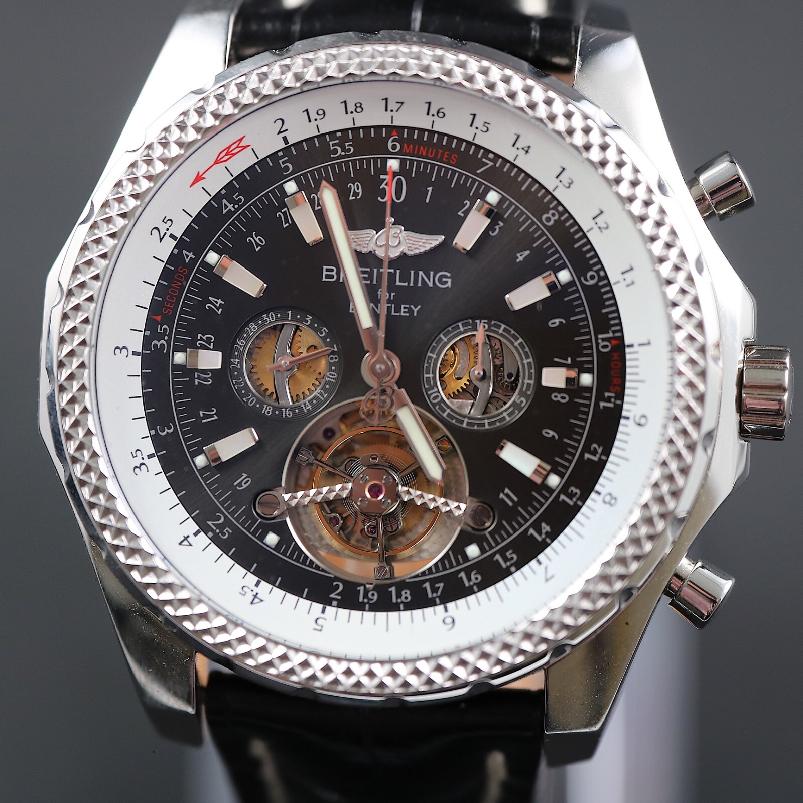 Breitling Bentley Mulliner Tourbillon chrono Platinum – Ref