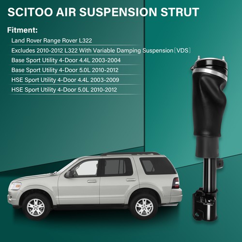 Front Left Air Suspension Strut For Land Rover Range Rover HSE L322 2002-2012