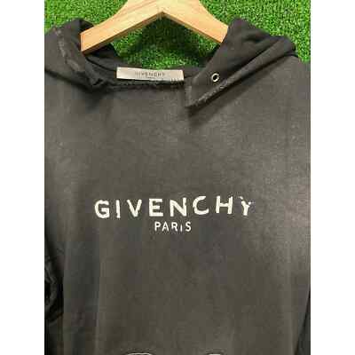 GIVENCHY paris HOODIE フーディー サイズ M Givenchy Paris Big Logo Hoodie | eBay