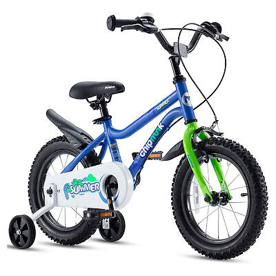 With Training Wheels & Bell, Blue (open Box)
