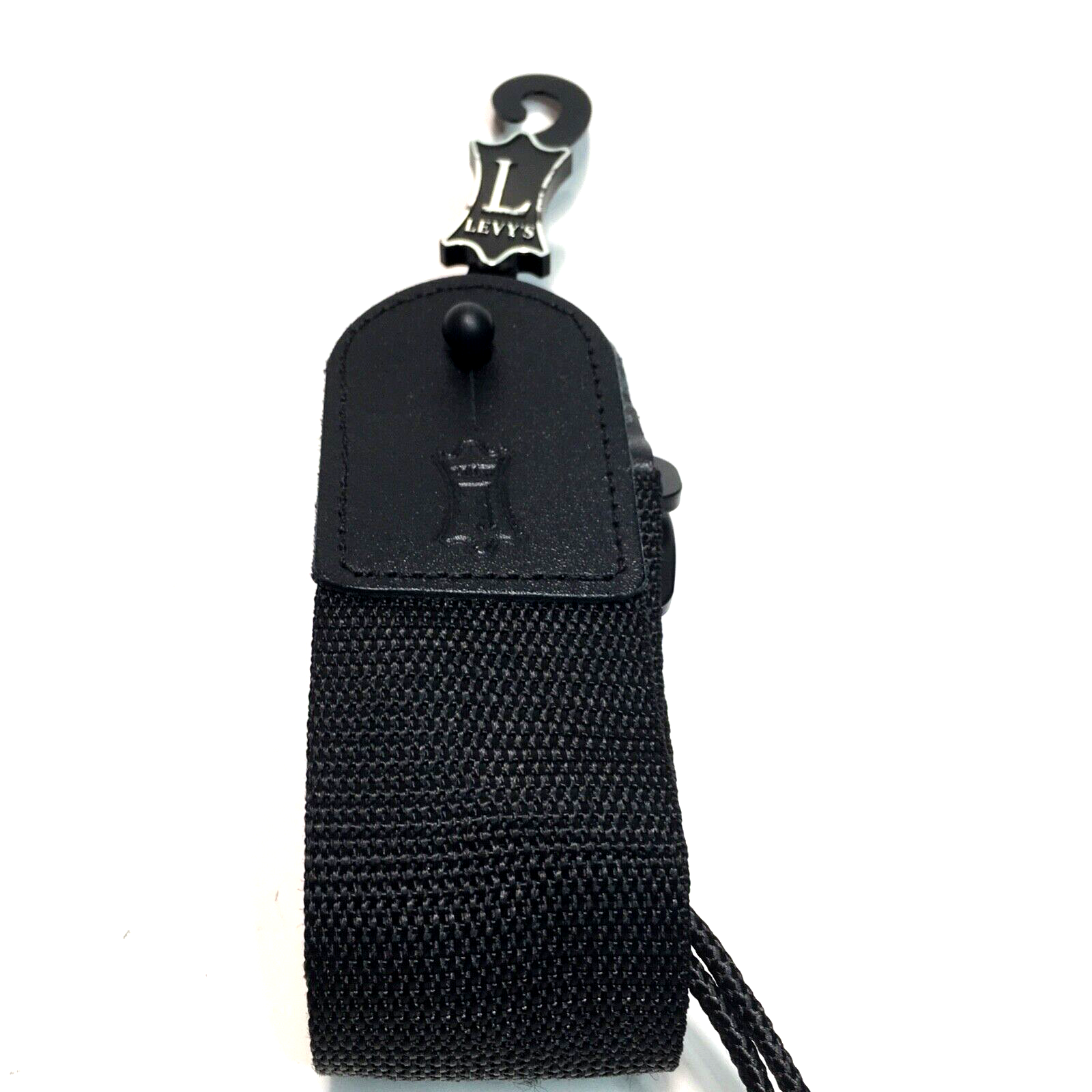 Levy's 2" Poly Guitar Strap, Black New with tags and string for Acoustic