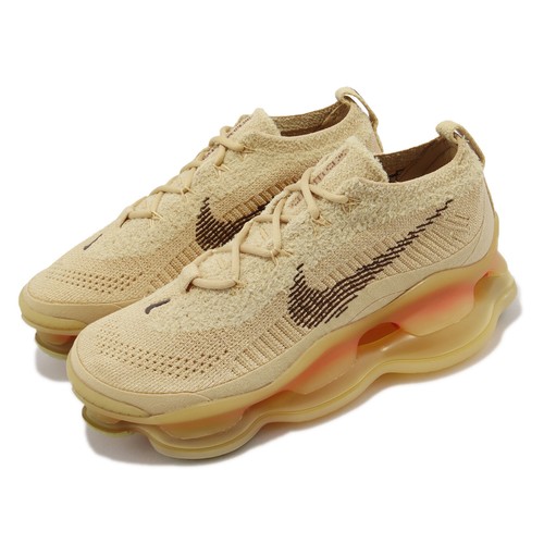 

Женская повседневная обувь на платформе Nike Wmns Air Max Scorpion Flyknit Wheat Sesame DJ4702-200, Коричневый, Wmns Air Max Scorpion Fk