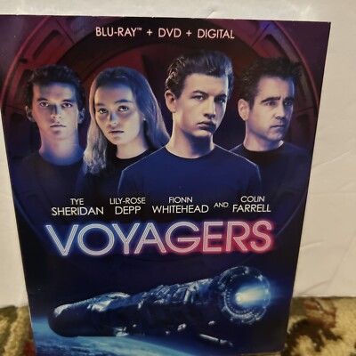 Voyagers (4K Ultra HD + Blu-ray + Digital, 2021) New LilyRose Depp Colin Farrell