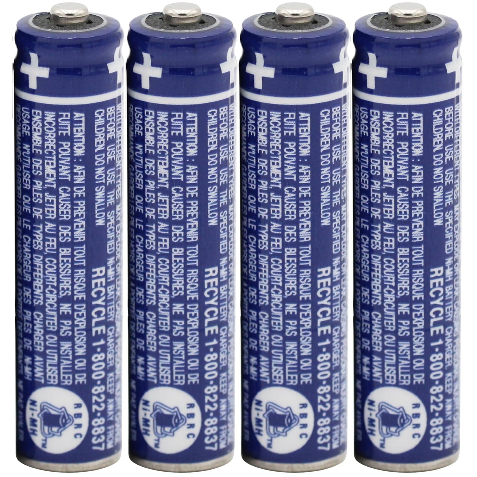 4-Pack BK-30AAABU Replacement Batteries for Panasonic Cordless Phone BK30AAABU