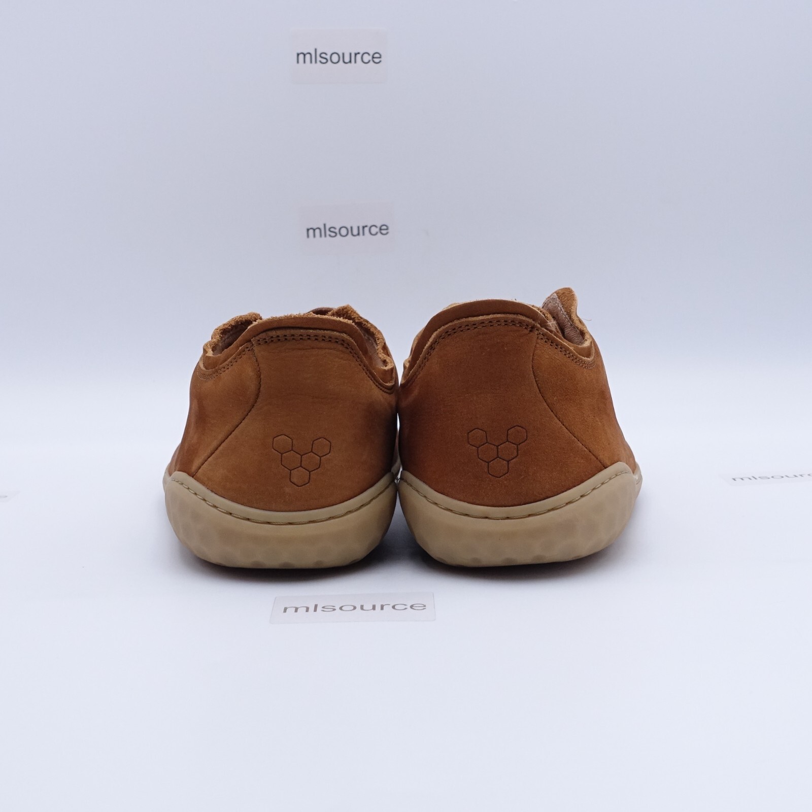 Vivobarefoot Men's Geo Court III Minimalist Leather Sneakers 301056-09 Tan