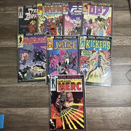 Comic Book New Universe Comic Lot Of 8 All Number #1 | eBay