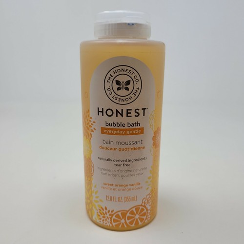 The Honest Company 12 oz Bubble Bath Everyday Gentle Tear Free Orange Vanilla