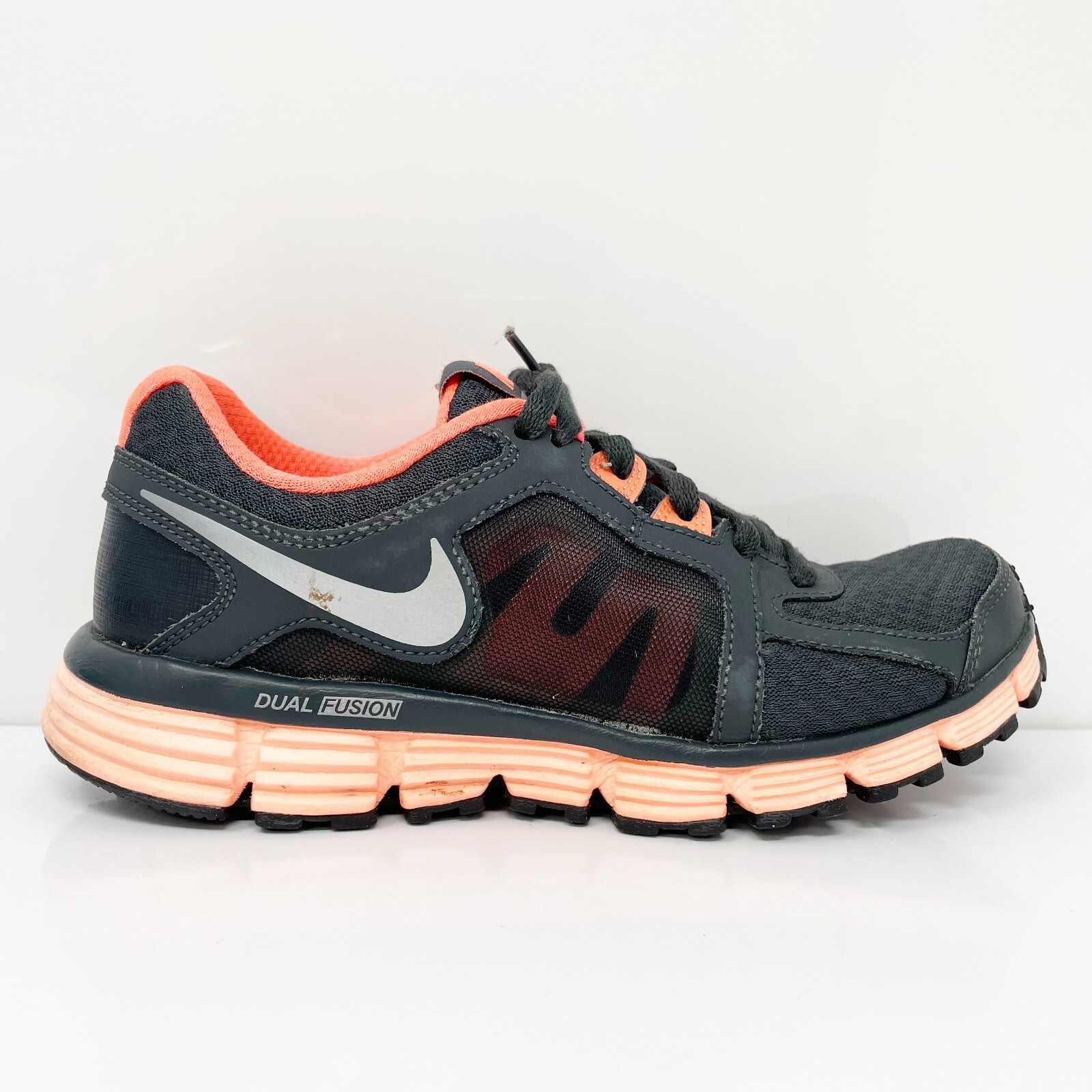 

Nike Womens Dual Fusion ST 2 454240-080 Серые кроссовки для бега Размер 6,5, Серый, Dual Fusion ST 2