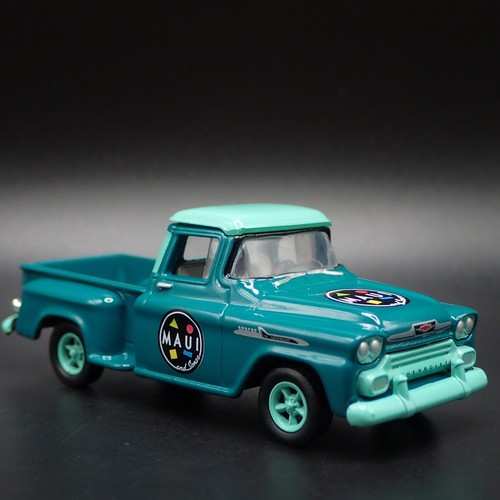 1958 CHEVY CHEVROLET APACHE PICKUP TRUCK MAUI SONS 1:64 SCALE DIECAST MODEL CAR 1958 CHEVY CHEVROLET APACHE PICKUP TRUCK MAUI SONS 1:64 SCALE DIECAST MODEL CAR