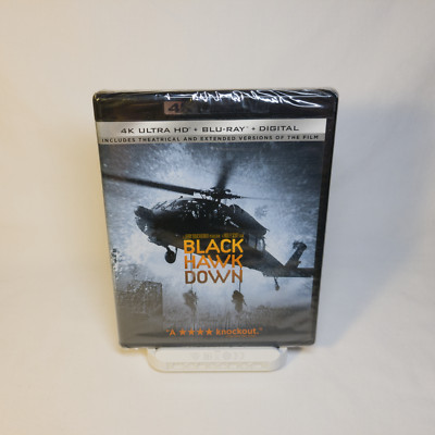 Black Hawk Down | 4K UHD + Blu-ray | Theatrical & Extended | Region Free | New