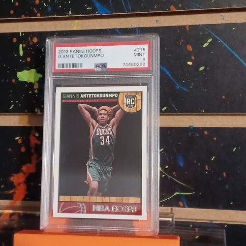 2013 Panini Hoops Giannis Antetokounmpo RC PSA 9 BUCKS NBA | eBay