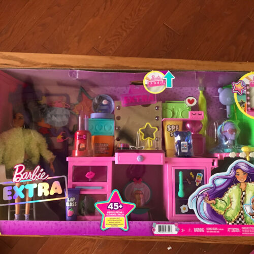 Barbie Extra Doll & Vanity Playset With Exclusive Doll, Pet Puppy, & 45+ Pieces | eBay Barbie Extra Doll & Vanity Playset With Exclusive Doll, Pet Puppy, & 45+ Pieces | eBay
