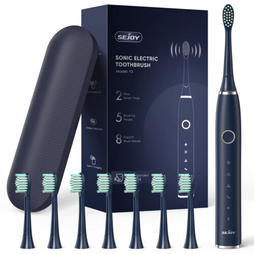 5modes 8brush Heads With Travel Case Usb Charge