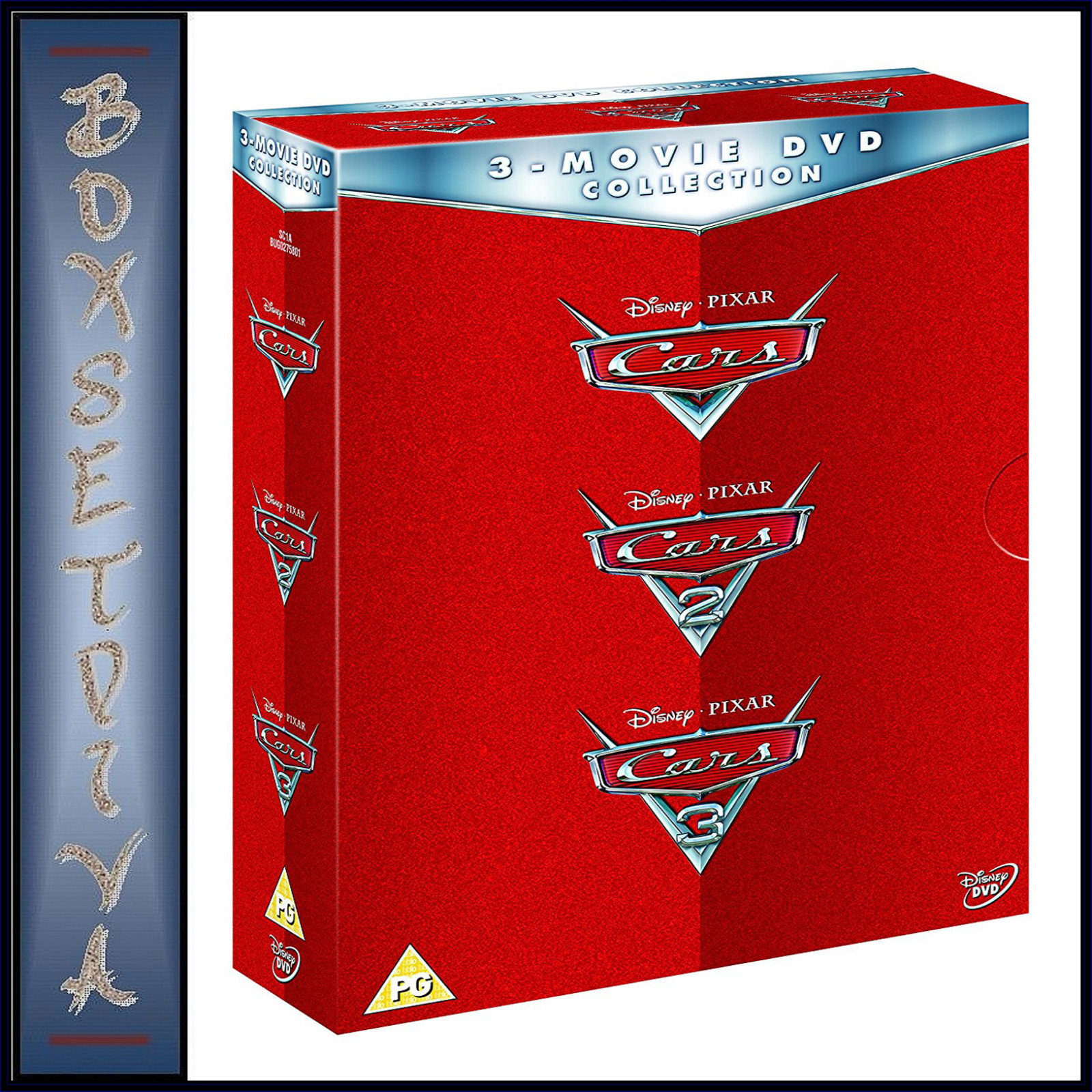 タイムセール 探し方 MOVIE THREE - 3 & 2 1 CARS COLLECTION BOXSET DVD NEW *BRAND 洋画・外国映画