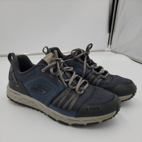 Skechers trail sport hiking shoes all terrain men s size 12 blue
