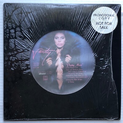 VANITY Pretty Mess 1984 US Promo 12'' w/PICTURE Labels SOUL Dance PRINCE Motown