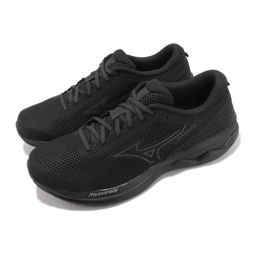 

Mizuno Wave Revolt 3 Черные Серые Мужские кроссовки для бега Спортивная обувь J1GC2314-03, Черный, Wave Revolt 3