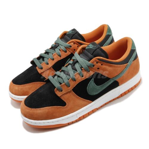 Кроссовки Nike Dunk Low SP Retro 2024 Керамические черные оранжевые зеленые мужские унисекс DA1469-001