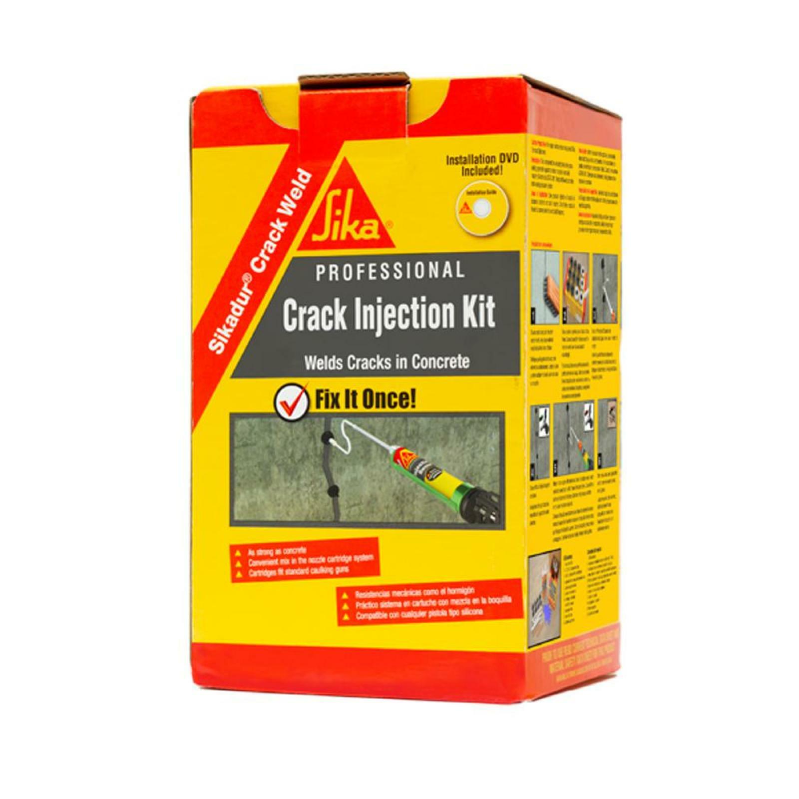 Dricore Concrete Repair Crack Injection Kit