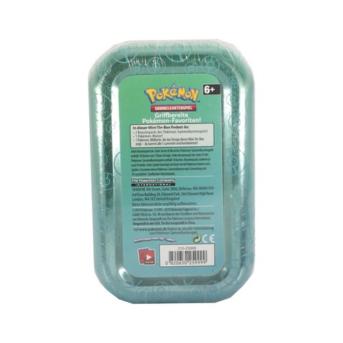 Pokemon KantoFreunde Schiggy Mini Tin Box deutsch