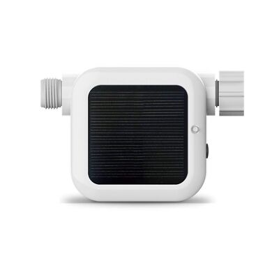 Netro Pixie Smart Hose Faucet Timer, WiFi, Solar Powered, Weather Aware, Whit...