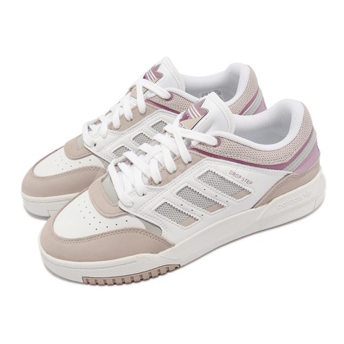 adidas Originals Drop Step Low W White Pink Women Casual Lifestyle Shoes IE1835 16069534