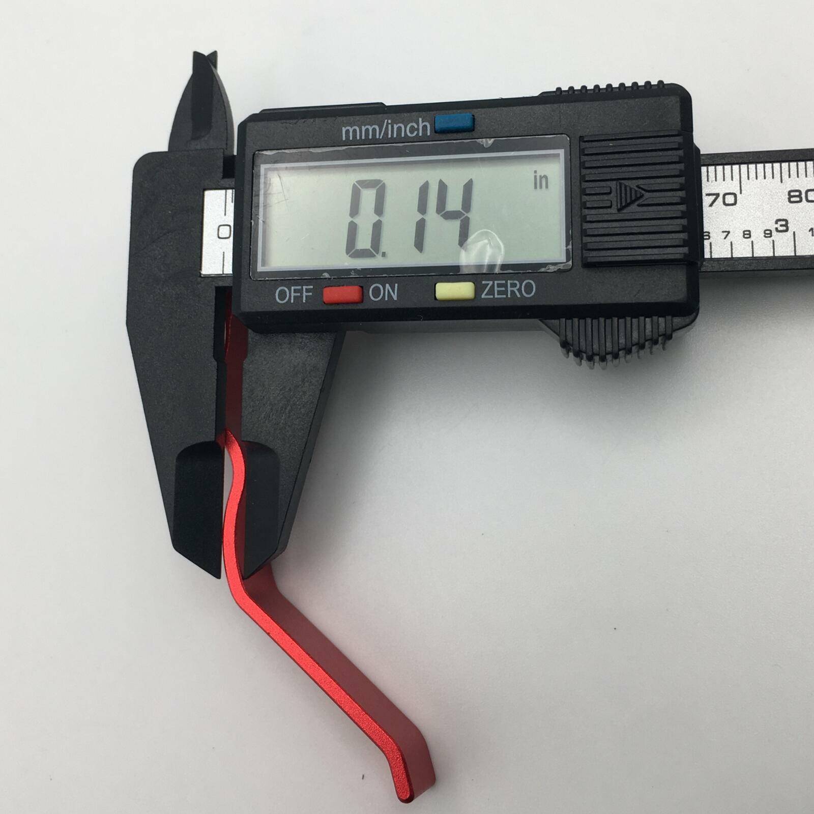 Extended Magazine Release Lever For Ruger 10/22 Aluminum Black/Red/Silver/Gold/B