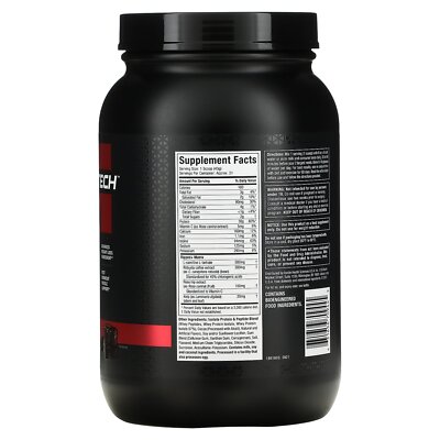 Muscletech Nitro Tech Ripped, Ultimate Protein + Weight Loss Formula, Protein