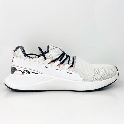 

Кроссовки Under Armour Womens Charged Breathe 3023483-100 White Running Shoes 9.5, Белый, Charged Breathe