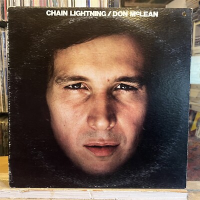 [ROCK/POP]~EXC LP~DON MCLEAN~Chain Lightning~[Original 1978~MILLENIUM~Issue]
