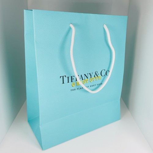 Tiffany & Co 6 East 57th Limited Edition Blue Shopping Gift Bag 10