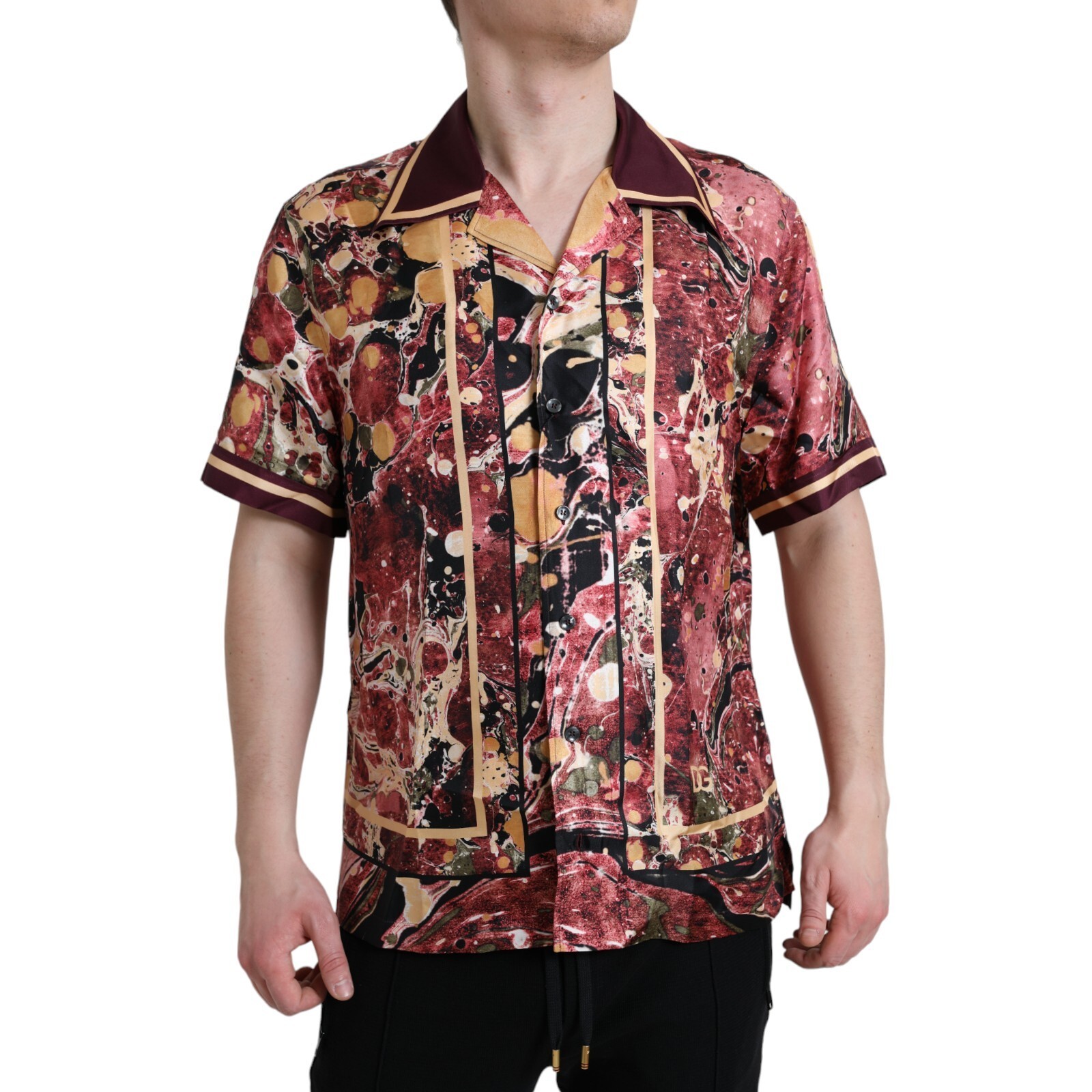 Dolce & Gabbana クラウン柄 ポロシャツ Dolce & Gabbana クラウン柄 ポロシャツ dolce-gabbana-cotton